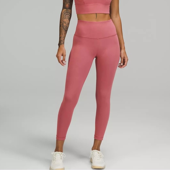 lululemon athletica Pants - NWT Lululemon Wunder Train High-Rise Tight 25" - Brier Rose